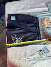 Bluey Boys Blue Short Sleeve Graphic Tee and Shorts Set "2-Piece" Size 8 NWT
