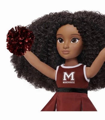 HBCyoU Morehouse Cheer Captain Doll Purpose Toys HBCU Collectible NRFB inShipper