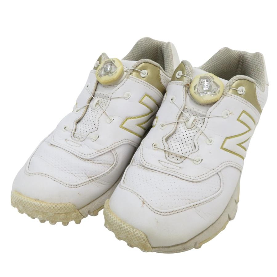 Women's WGB574WG BOA Golf Shoes White Size 23.5cm Balance