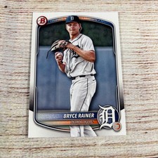 2025 Bowman Baseball Prospects #BP-49 Bryce Rainer Detroit Tigers
