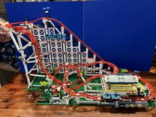 Mould King 11014 Amusement Park Loop Roller Coaster Building Block Kid Toy MOC