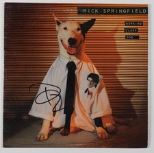 Rick Springfield JSA Signed Autograph Album Record LP Vinyl Working Class Dog