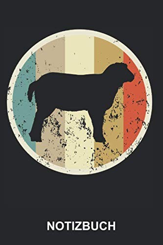 Notizbuch: Schaf Lamm Retro Vintage Style | A5 | 120 Seiten |-image