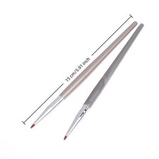Angled Bent Tip Detail Eye Liner Brush Under The Eyes Place Precise Detail Conce