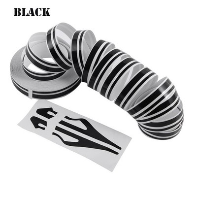 12mm Double Line Car Pinstripe Tape Vinyl Decal Auto Coach Stripe Sticker 32ft