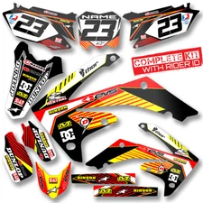 2009 2010 2011 2012 HONDA CRF 450R GRAPHICS KIT CRF450R 450 R MOTO DECALS 