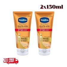 Vaseline Gluta Hya Serum Sunscreen SPF50 PA   2x150ml