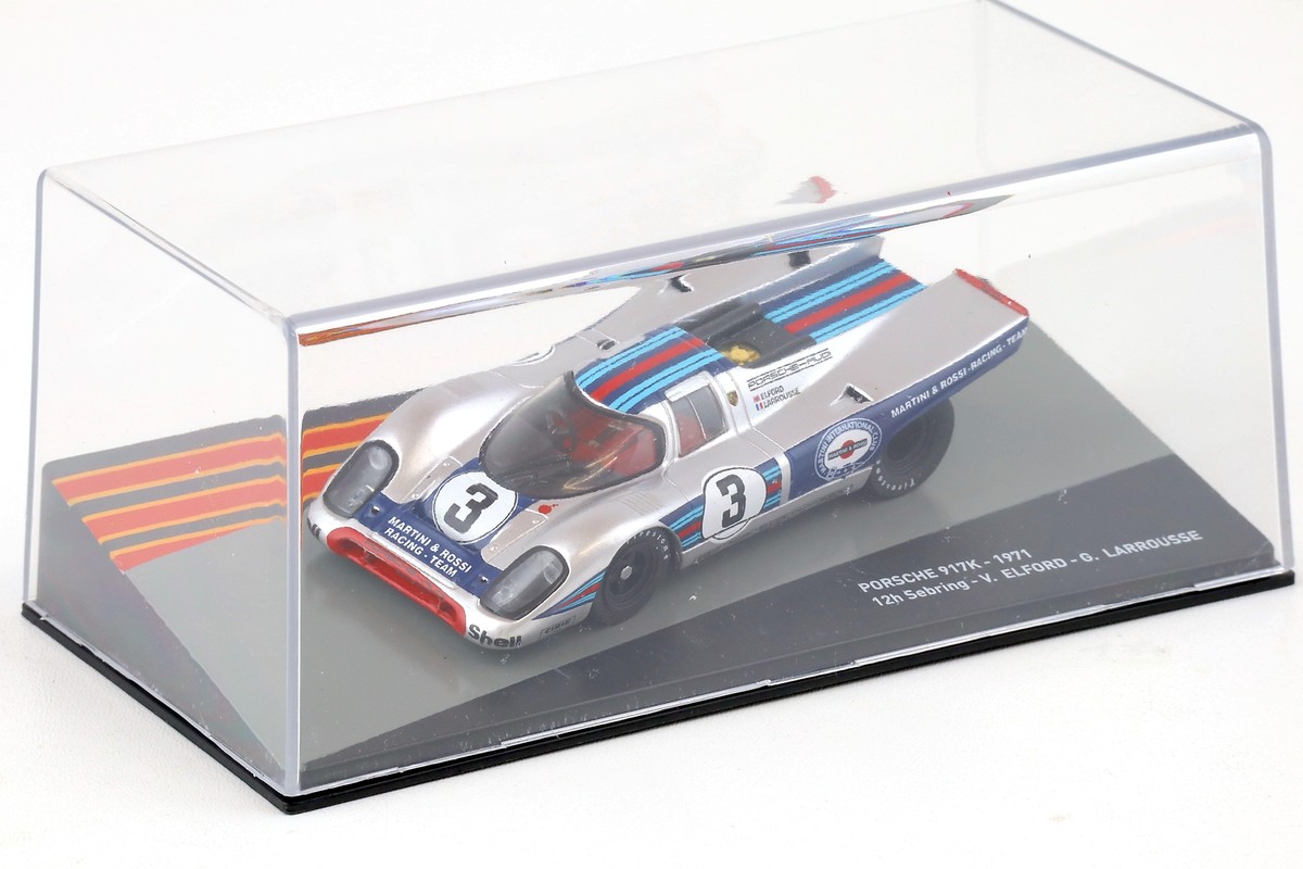 Porsche 917K 3 Martini Racing échelle 1/43 1971 12h Sebring