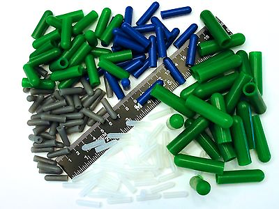 #ad #ad 175 Piece High Temp Silicone Rubber Cap Kit Powder Coating Cerakote Vacuum $19.95