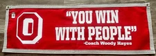 Ohio State Buckeyes Football Woody Hayes  Banner 