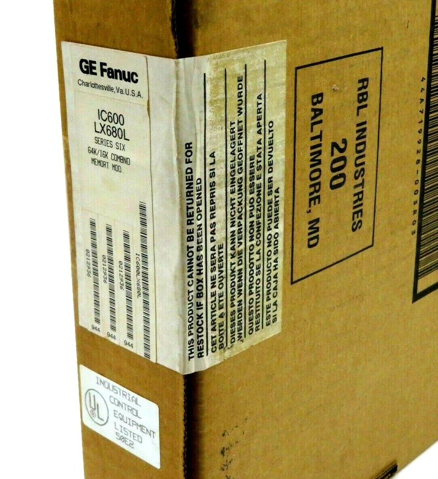 NEW SEALED GE FANUC IC600LX680 MEMORY MODULE IC600LX680L  - Image 3 of 3