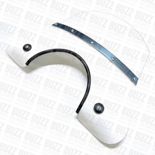 Vespa PX PE T5 CLassic LML Mod Flyscreen Fixings WHITE Cuppini Italian 005111