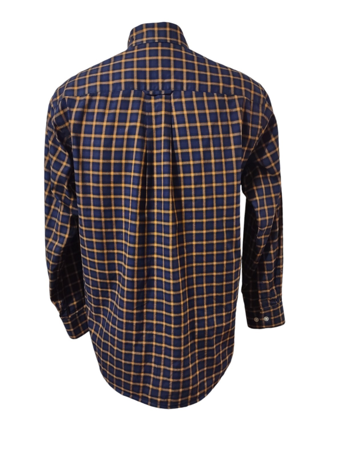 ORVIS Dress Shirt Men's Medium Country Plaid Long… - image 7