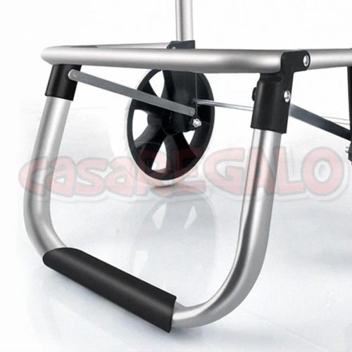 Shopping Trolley Foldable Shopping Cart For Grocery With Waterproof Cooler bag - Picture 8 of 18