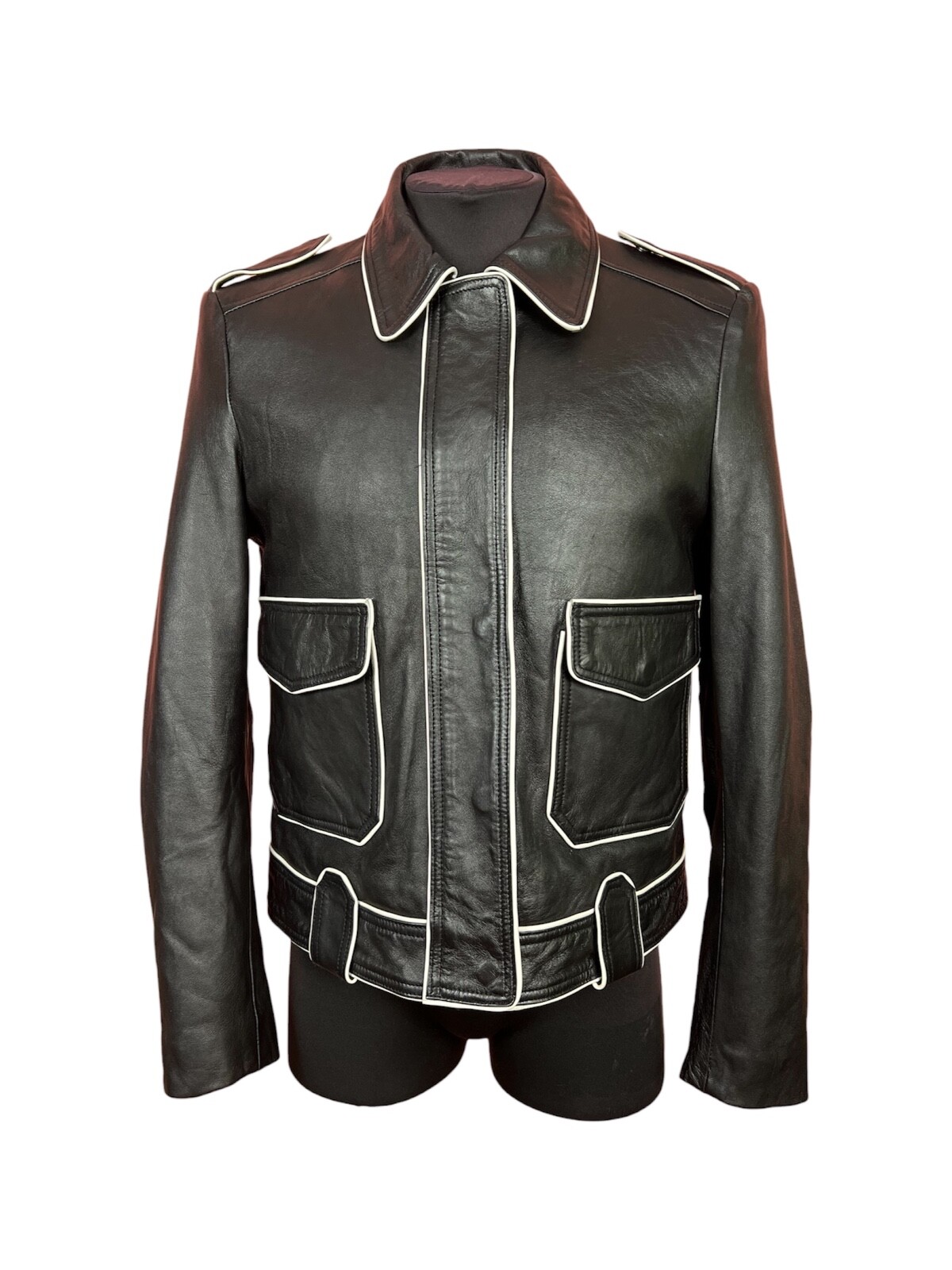 ALTRA Confezione giacca pelle ogni x altro streetwear casual hype nero donna taglia XL