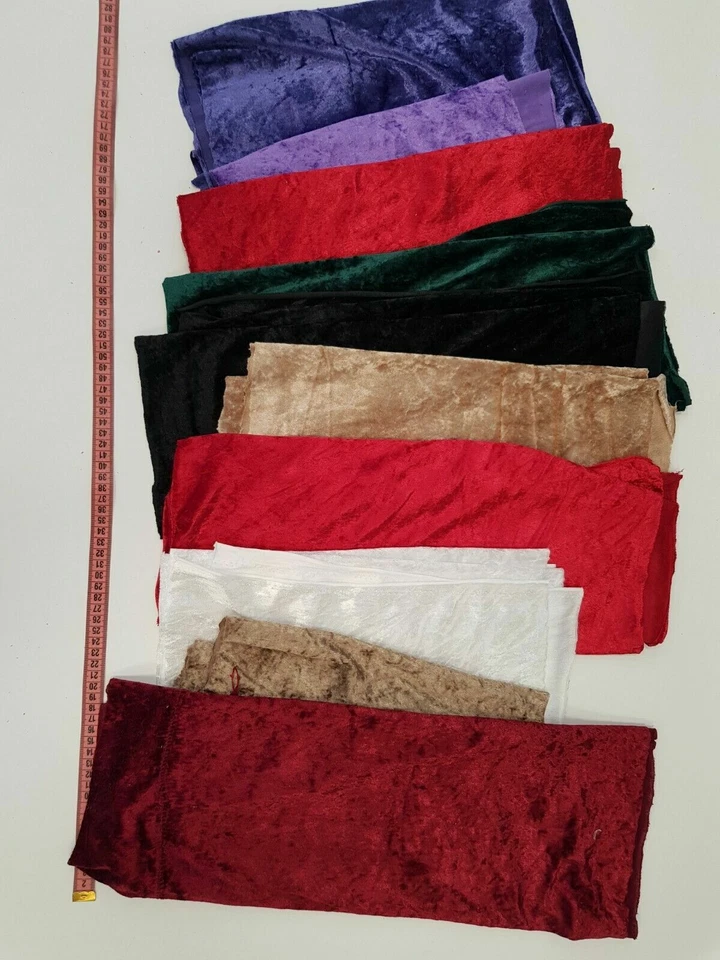 Qualitativ hochwertige Kiloware verschiedenste STOFFE-viele schöne Farben A Ware - Bild 4 von 4