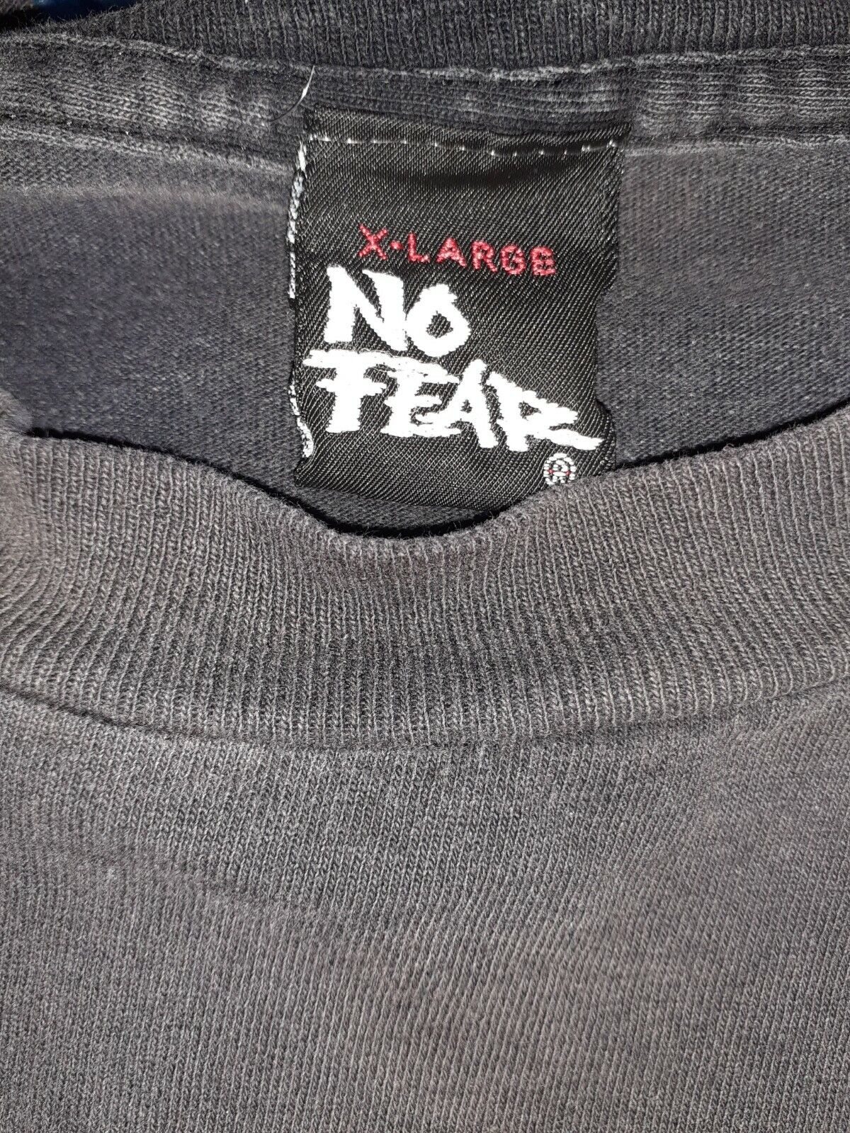 Vintage 90s No Fear Shirt Does Not Play Well With… - image 4
