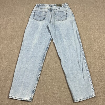 Vintage 90s Y2K Levis Silvertab Denim Jeans Mens 36x32 Baggy Wide