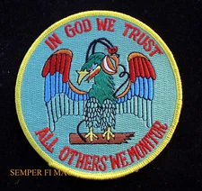 Army Security Agency ASA HAT PATCH PIN UP Fort Meade Arlington Hall Station WOW