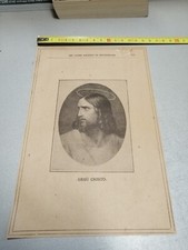 STAMPA INCISIONE Testa di