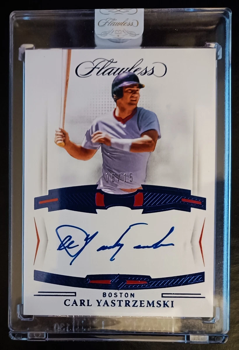 Carl Yastrzemski Baseball Serial Numbered Sports Trading Cards
