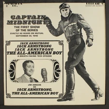 SPOKEN WORD: captain midnight! RADIOLA 12" LP 33 RPM