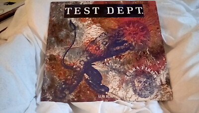 Test Dept. - Terra Firma - 12'' Vinyl LP & insert - SUB3300912 Imp. - 1988 Ex+