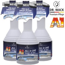 3x Dr. Wack A1 All in One Innen- & Glas Reiniger APC Reiniger 500ml NEU!