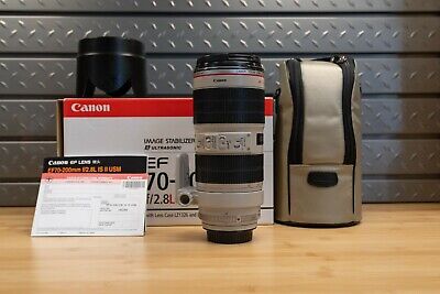 Canon 70-200mm f2.8 L Series IS USM II | eBay