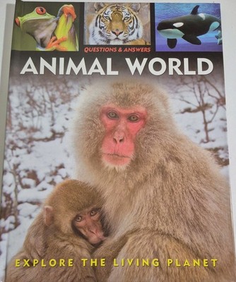 Animal World Explore the Living Planet Hardcover Kids Educational Picture Book