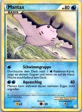 Pokémon Mantax 45/123 - HeartGold & SoulSilver - Deutsch 2010