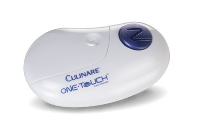 Culinare One Touch Elektronischer Dosenöffner, weiß, weiß 