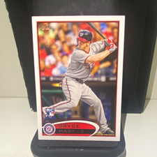 Topps Rookie Bryce Harper Washington Nationals 2012 Topps #661 Baseball Card. rookie card picture