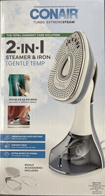 Conair Extreme 2 in 1 Steamer Iron with Bonus Accessories