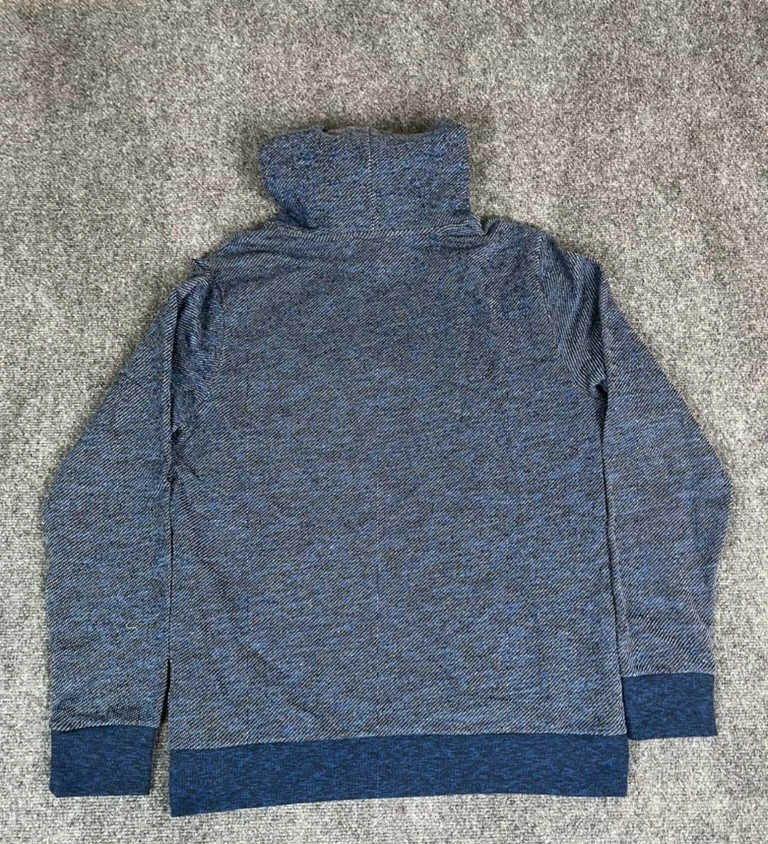 Suéter con Capucha Scotch & Soda Hombre Azul Gris Mezcla de Algodón Manga Larga Talla XL NUEVO CON ETIQUETAS Foto 3 de 4