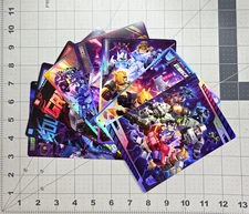 Transformers Blokees Defender Optimus Megatron Holographic Trading Card Upick