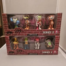 NIB SFBI Minis x Mark Bode - Series 1&2 Designer Vinyl Figure Set 4 Pack Poplife