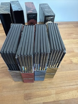 James Bond 007 Ultimate Edition DVD Box Collection Volumes 1-4