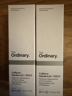 The Ordinary Caffeine Solution 5% + EGCG (30ml) | (USA SELLER) | Authentic NIB