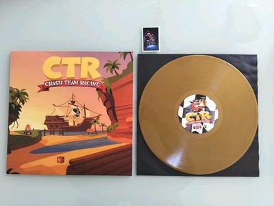 Crash Team Racing Soundtrack VINYL OST playstation 1 vgm not moonshake ZELDA new