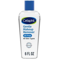 Cetaphil Gentle Oil-Free Makeup Remover Waterproof - 6oz for Sensitive Skin