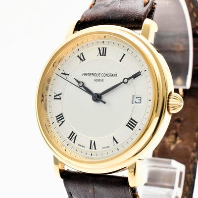 FREDERIQUE CONSTANT FC300/310x35/36 Automatic Men's Watch Roman Dial Date Gold