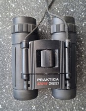 Praktica Sport CN 8x21 Compact Binoculars & Carry Case Black