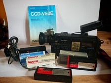 Sony Handycam CCD-V50E Video8 Camcorder – Vintage – +  Accessories