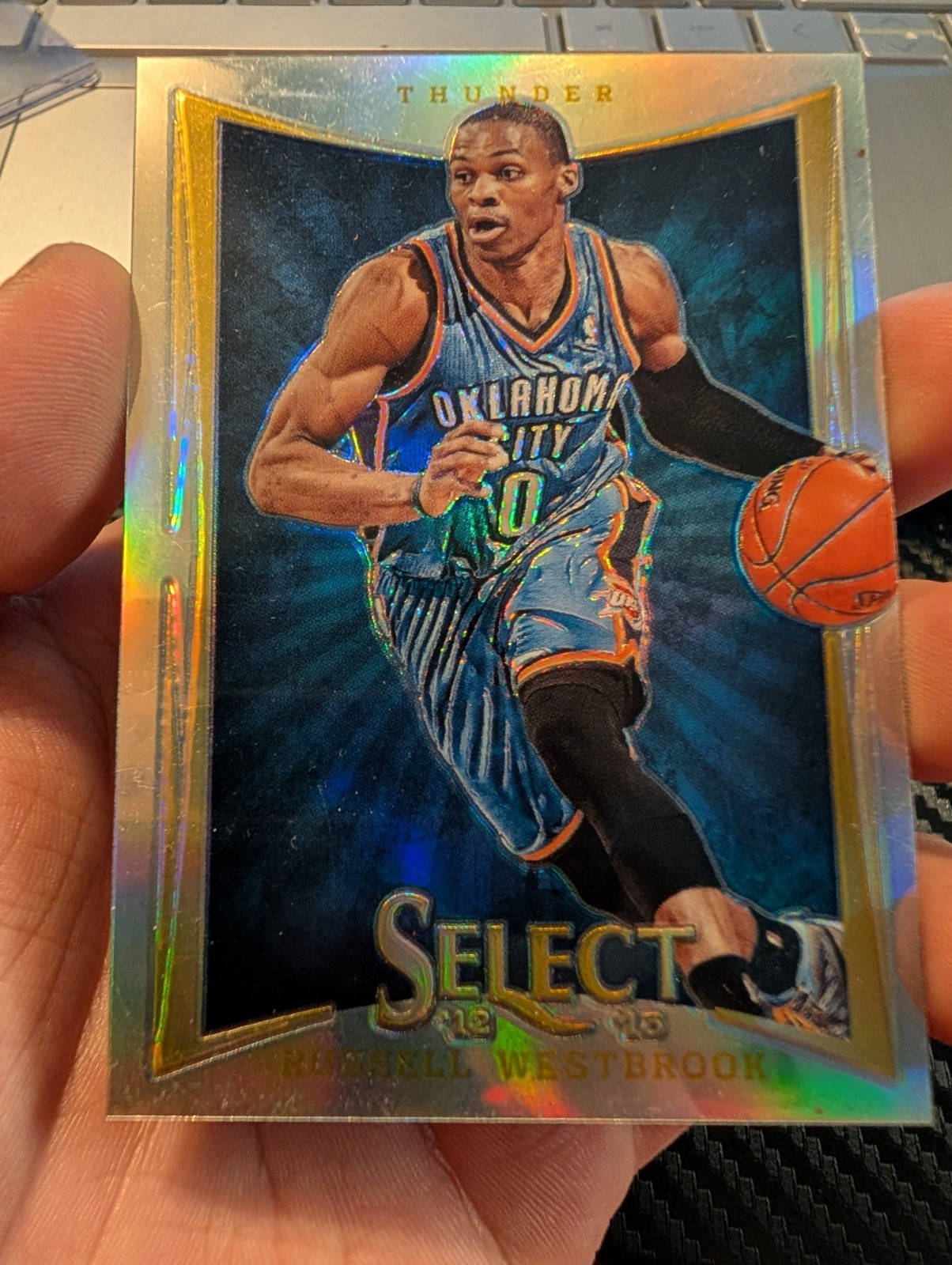 2012-13 Panini Select Silver Prizm Russell Westbrook #89 First Year Select