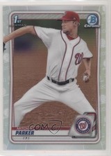 2020 Bowman Draft Chrome Refractor Mitchell Parker #BD-176 6h5