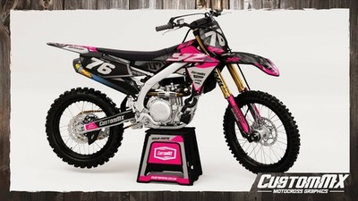 CustomMX: Grafik Kit passend für alle Yamaha YZ YZF WR WRF Modelle 85 12 250 450 426