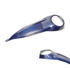 Carbon Fiber Dash Fuel Console Gas Tank Cap Cover for Harley FLTRXSE FLHXSE 23+