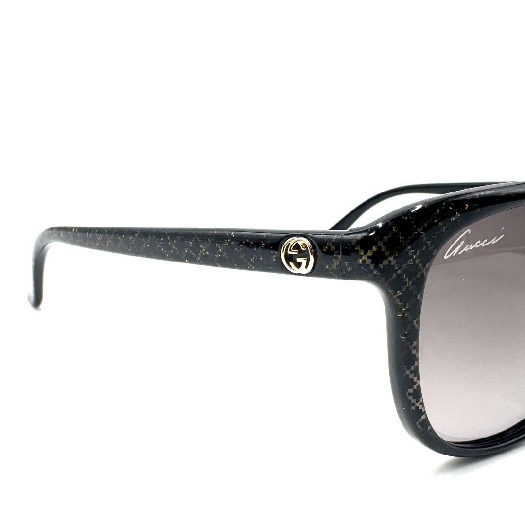 Excellent condition GUCCI sunglasses black x gold interlocking GG3635 F S thumbnail 8