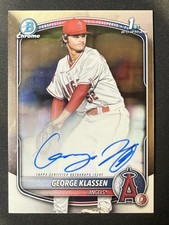 2025 Bowman Draft Chrome George Klassen Auto Angels